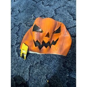 Brand New Creepy Party Latex Pumpkin Scary Halloween Mask Cosplay